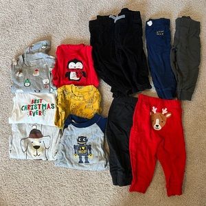 Carter’s Baby boy winter clothes - 12m